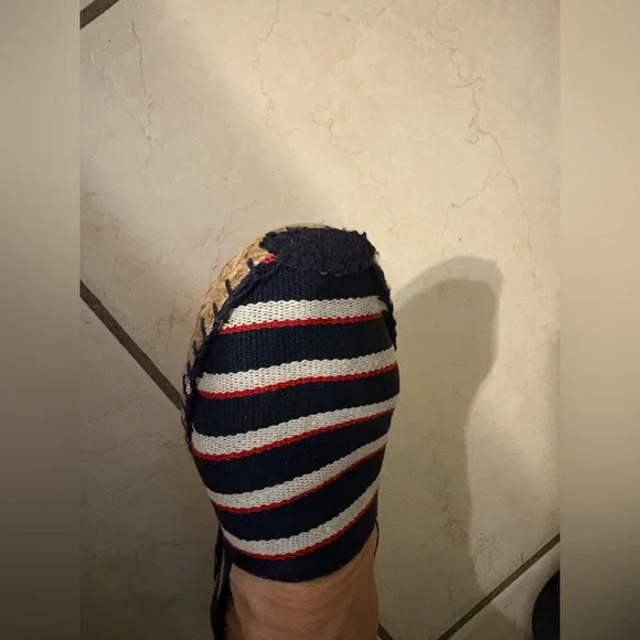 French espadrilles, canvas, size 38 EU/ 7.5 US, new - Picture 5 of 6